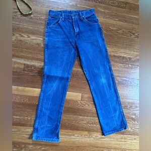 Early 2000s straight leg Wranglers